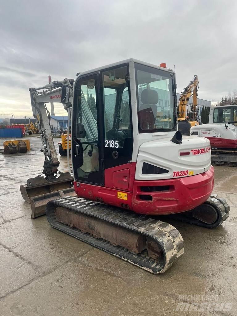 Takeuchi TB260 Mini Excavators <7t (Mini Diggers)