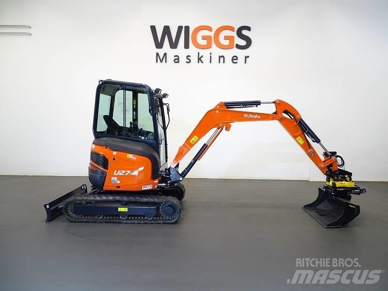 Kubota U 27-4 Mini Excavators <7t (Mini Diggers)