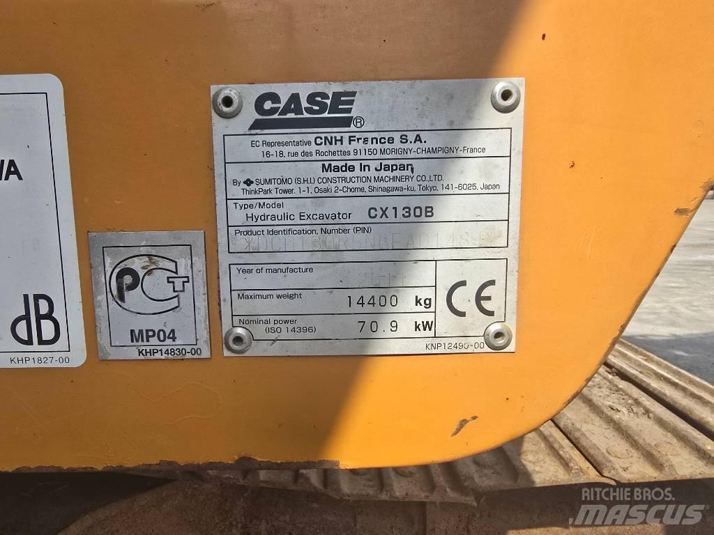 CASE CX130B Crawler Excavators