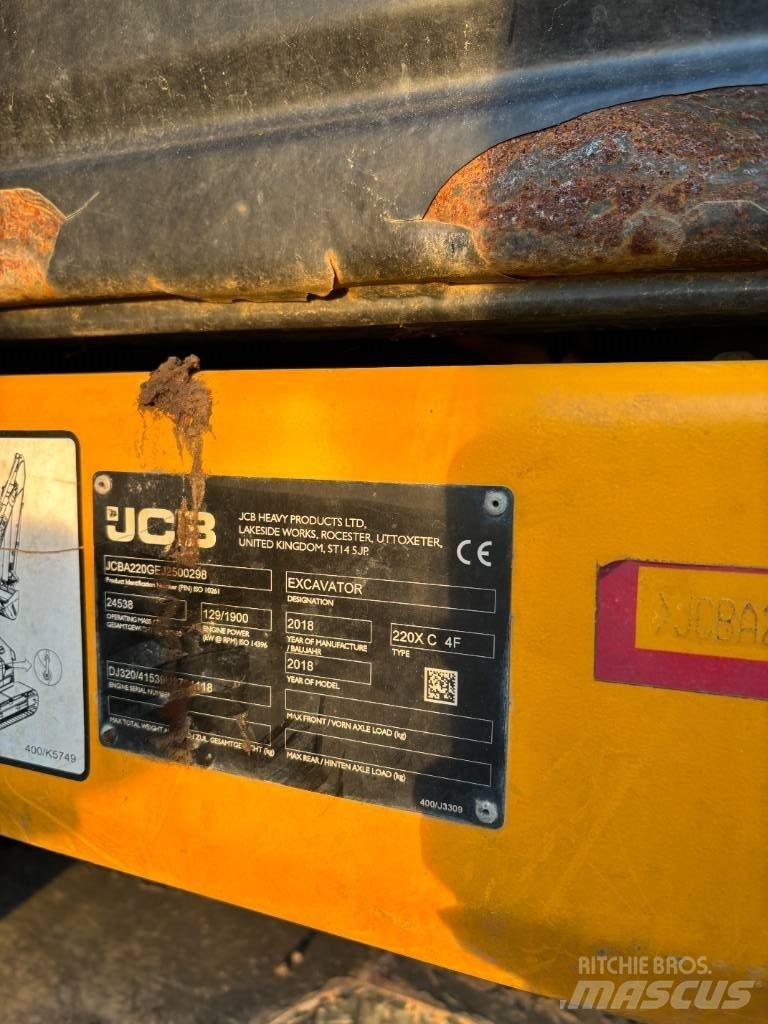 JCB 220 Crawler Excavators