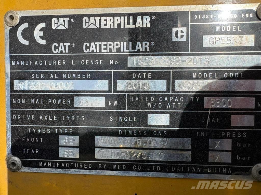 Caterpilalr GP55NT LPG trucks
