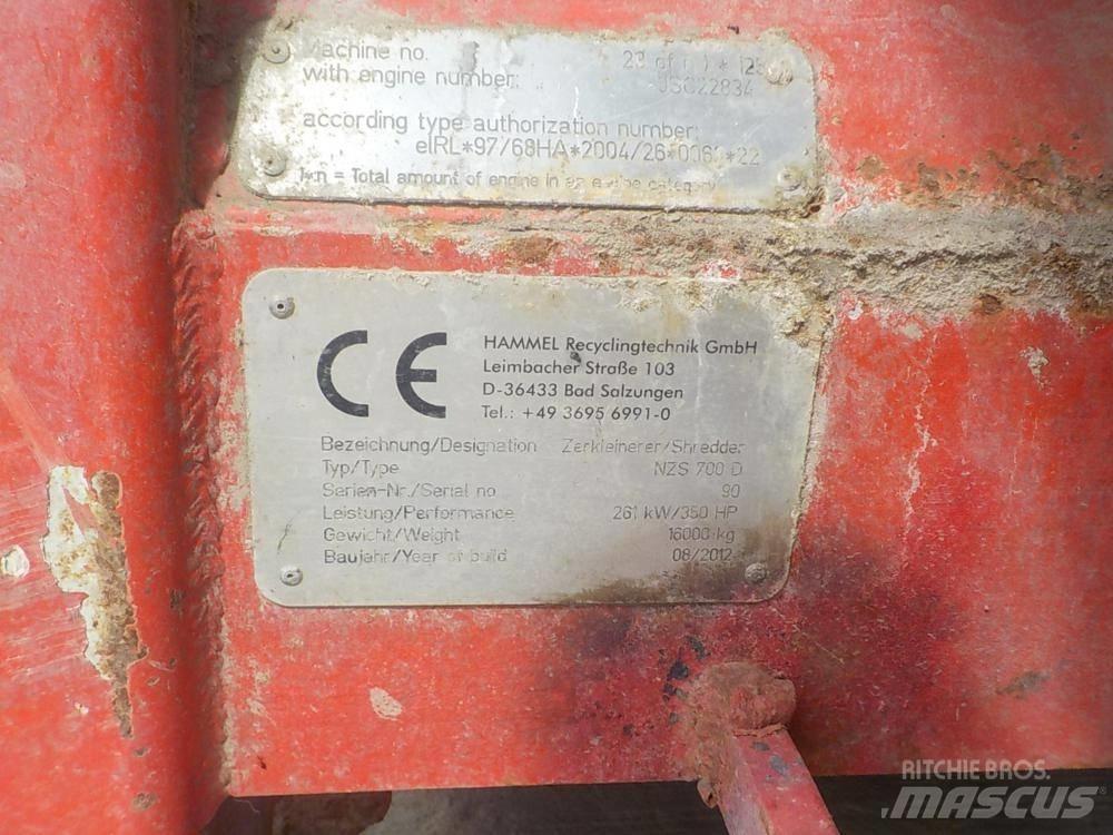 Hammel nz-s700d Forestry Mulchers