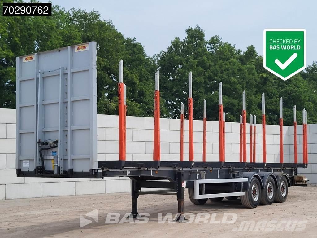 A&D LPRS24 3 axles Logging semi-trailers