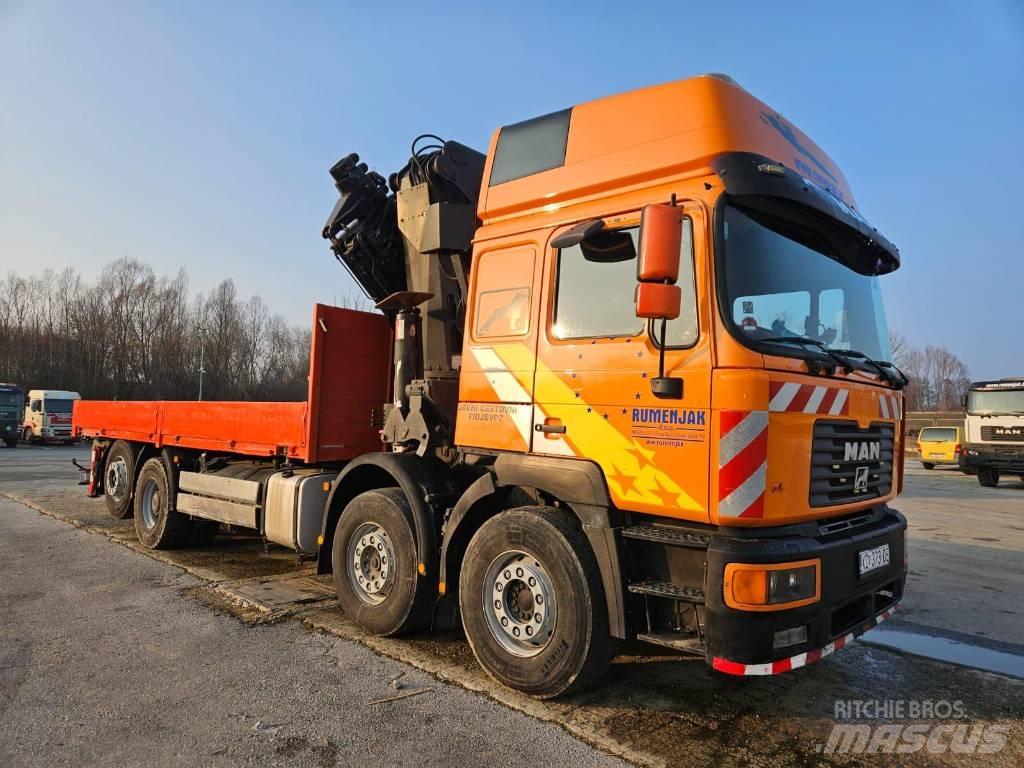MAN 32.414 Boom / Crane / Bucket Trucks