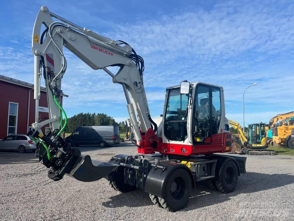 Takeuchi TB 395 W Wheeled Excavators