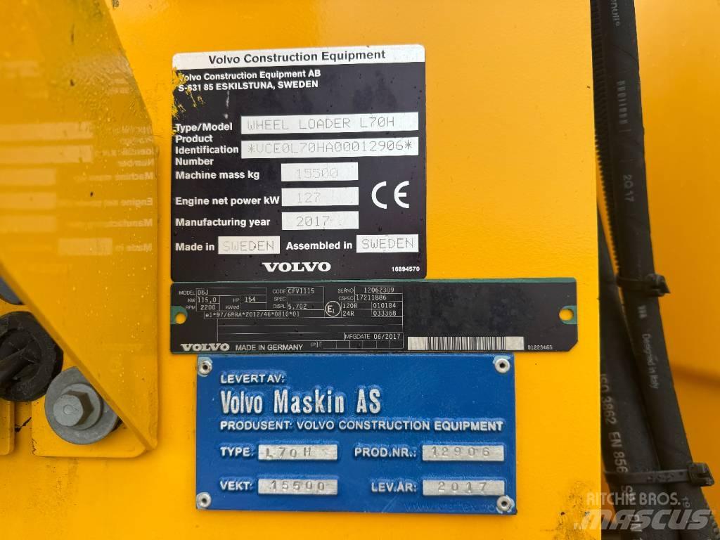 Volvo L 70 H Wheel Loaders