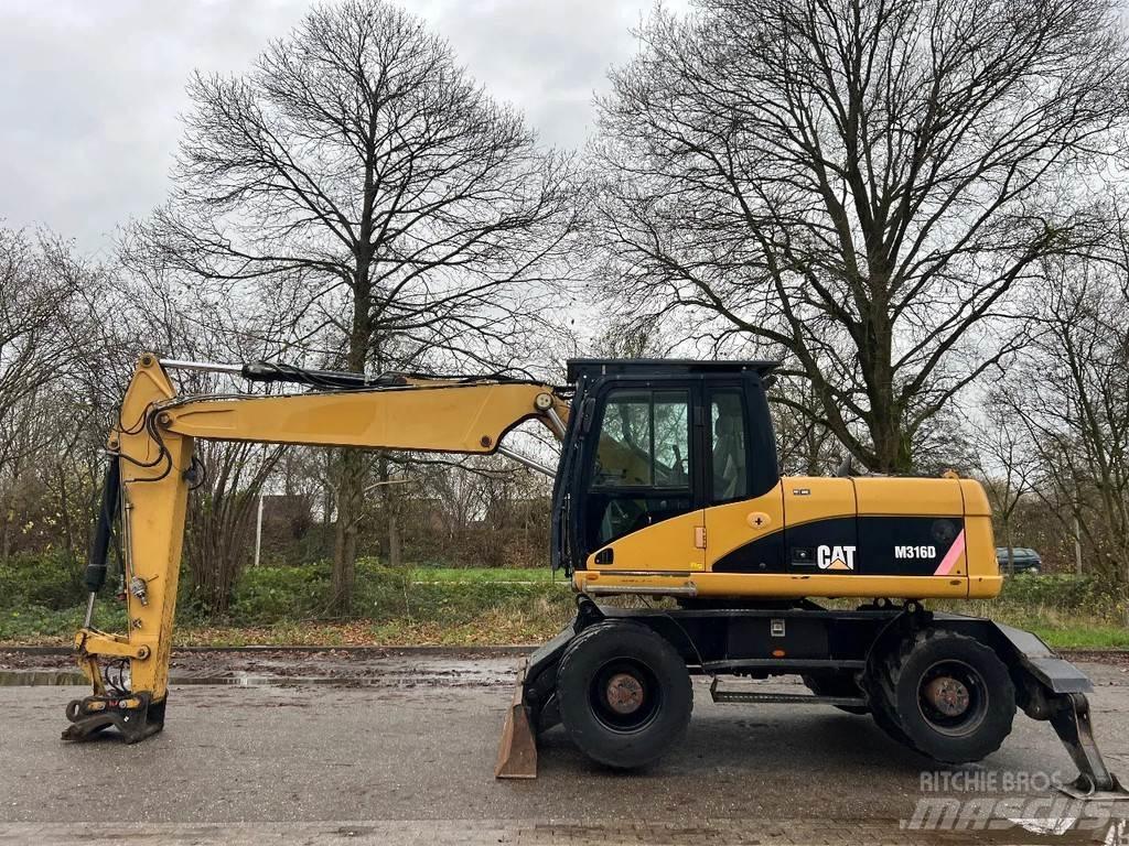 CAT M316D Wheeled Excavators