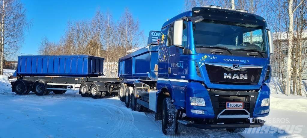 MAN TGX 35.580 Dump Trucks