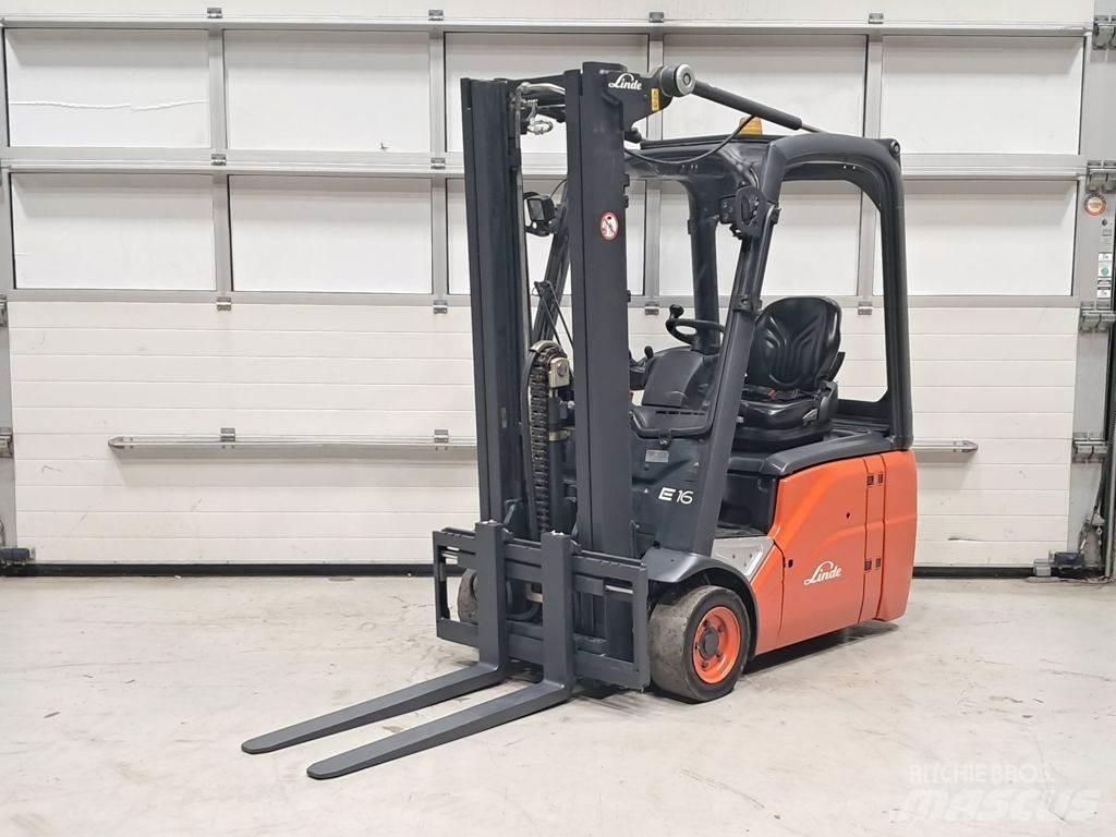 Linde E16C-01 Electric Forklifts