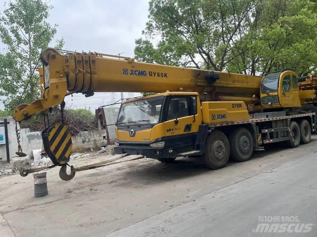 XCMG XCT 80 Mobile and all terrain cranes