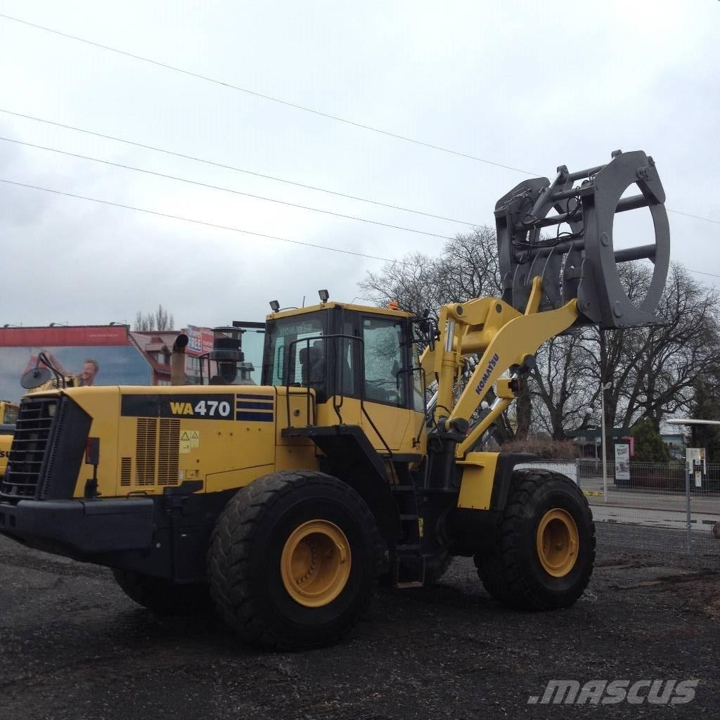 Komatsu WA 470-6 Grapples