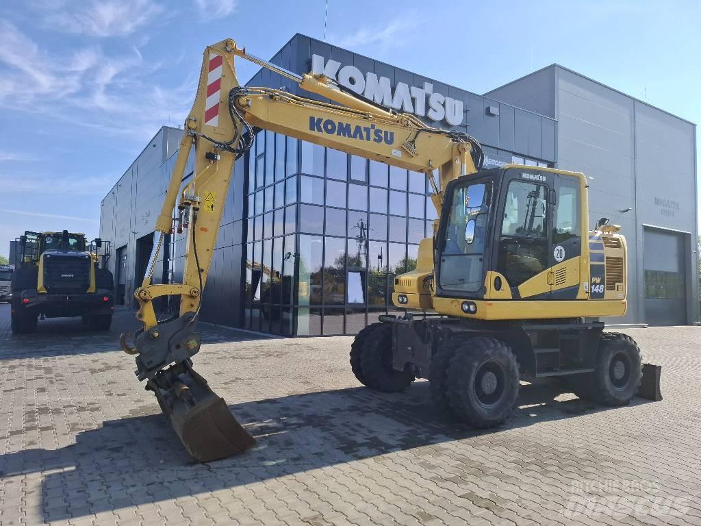 Komatsu PW 148-11 Wheeled Excavators