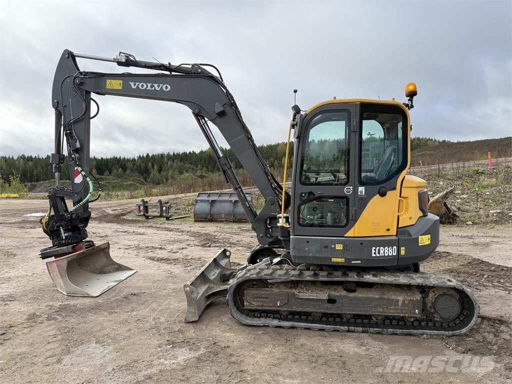 Volvo ECR88 D Mini excavators  7t - 12t