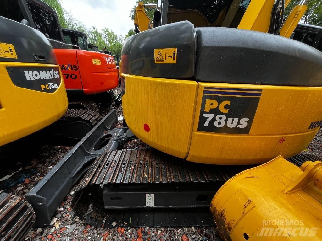 Komatsu PC 78 US Mini excavators  7t - 12t
