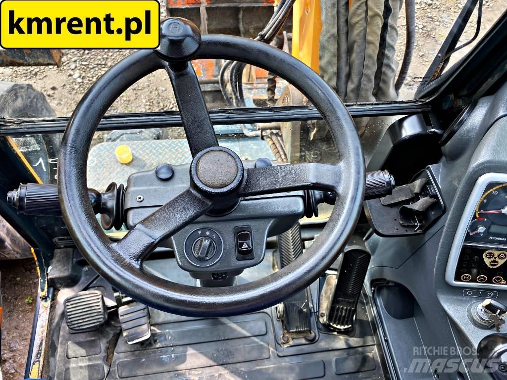 Hyundai Robex 55-9 A Wheeled Excavators