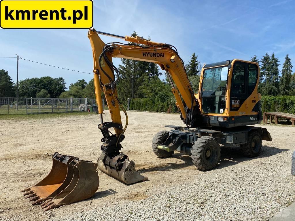 Hyundai Robex 55-9 A Wheeled Excavators