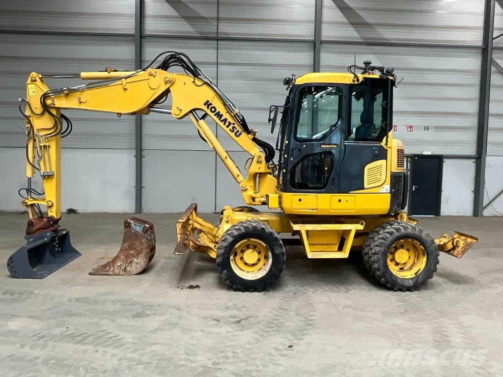 Komatsu PW 98 MR-8 Wheeled Excavators