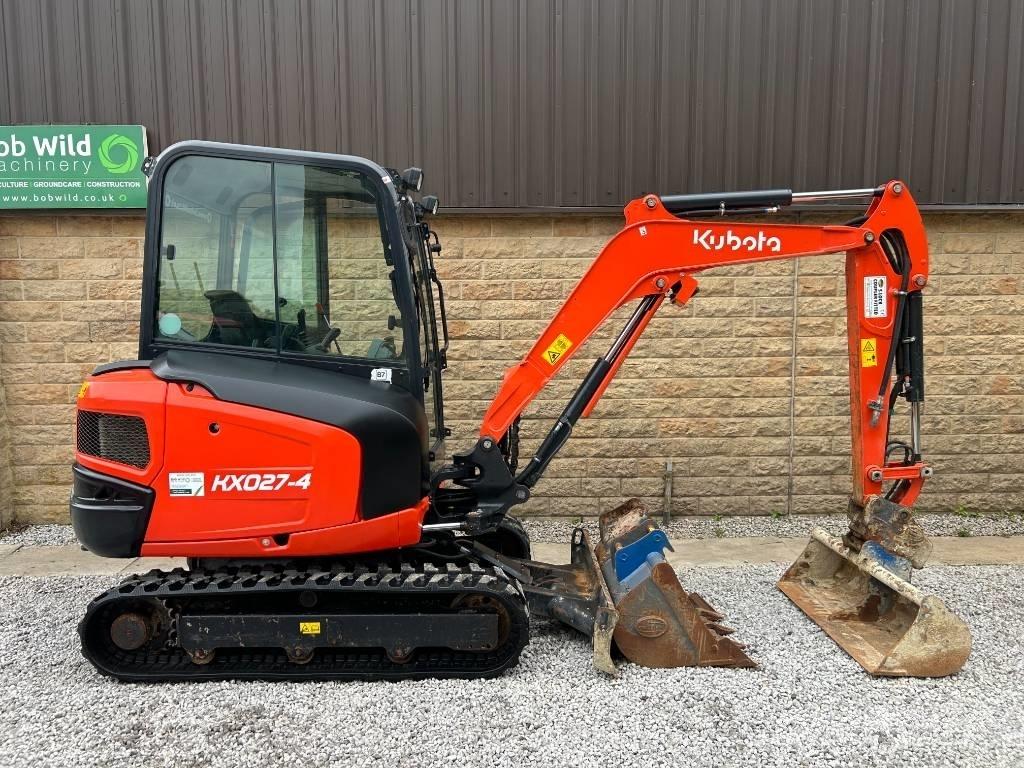 Kubota KX027-4 Mini Excavators <7t (Mini Diggers)