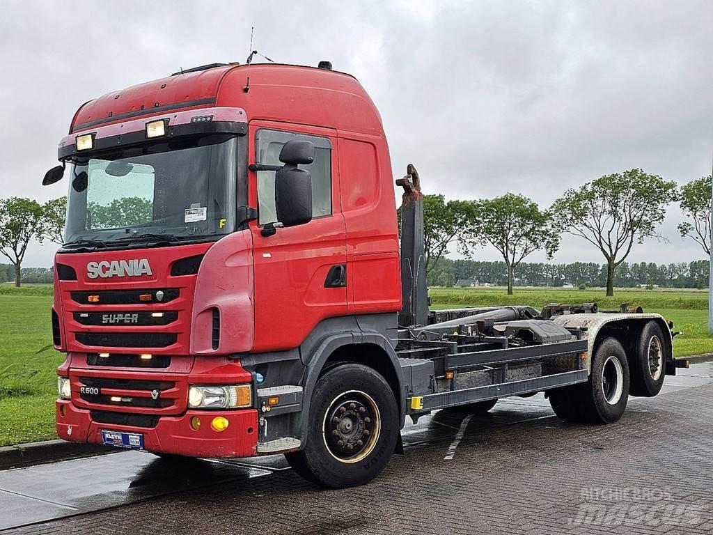 Scania R500 6x2*4 Hook lift trucks
