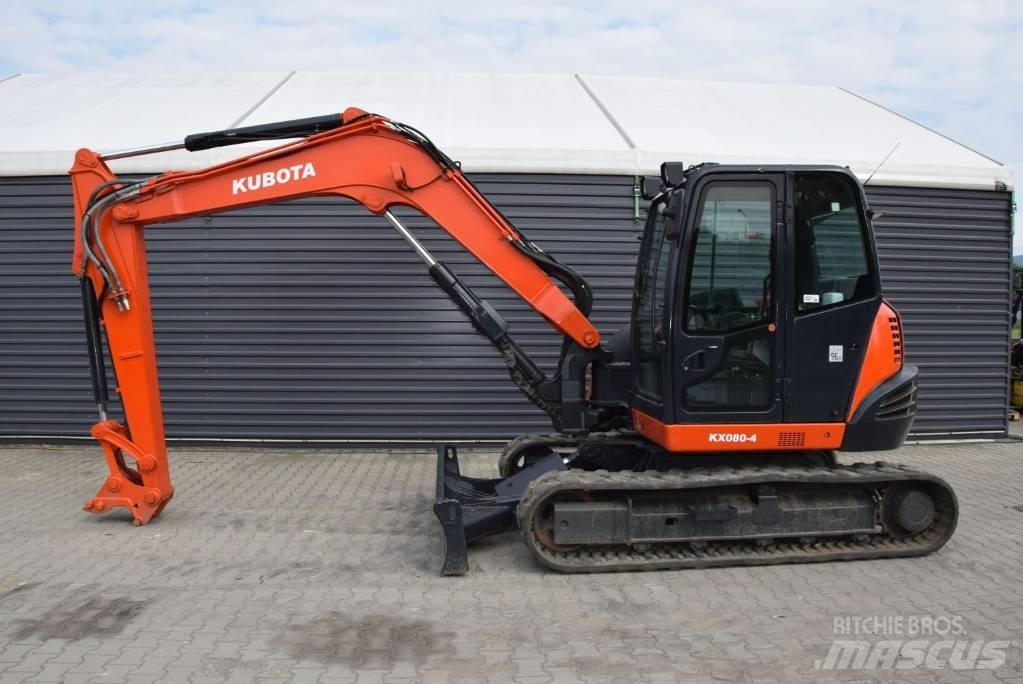 Kubota KX 080-4 Mini excavators  7t - 12t