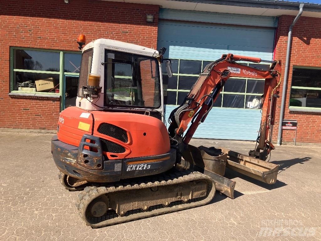 Kubota KX121-3 Mini Excavators <7t (Mini Diggers)
