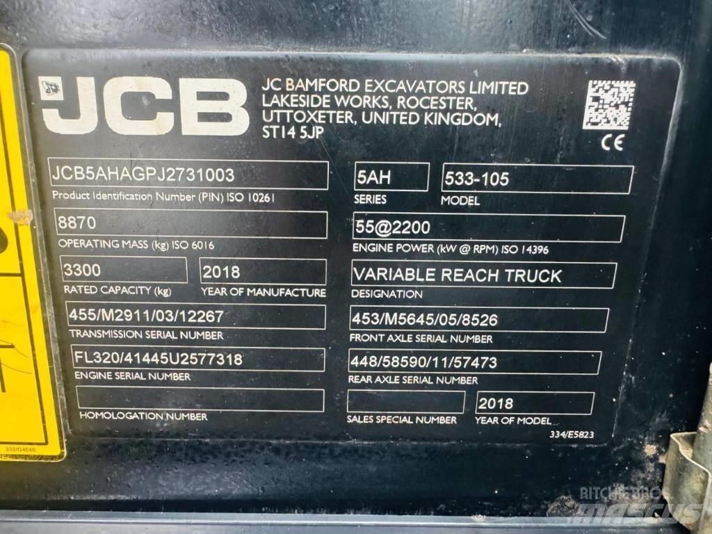 JCB 533-105 Telescopic Handlers