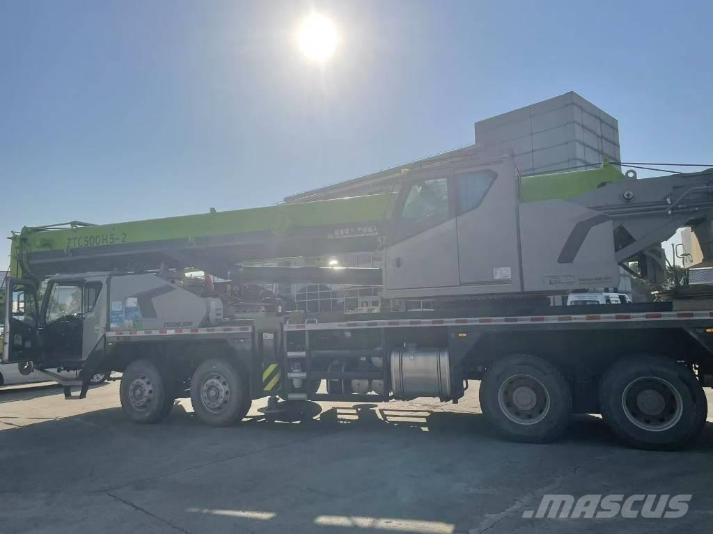 Zoomlion ZTC 500 V Mobile and all terrain cranes
