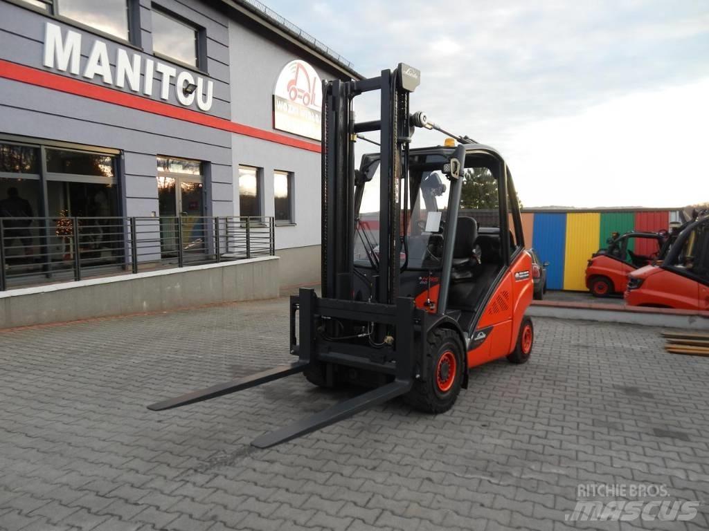 Linde H35T-02 LPG trucks