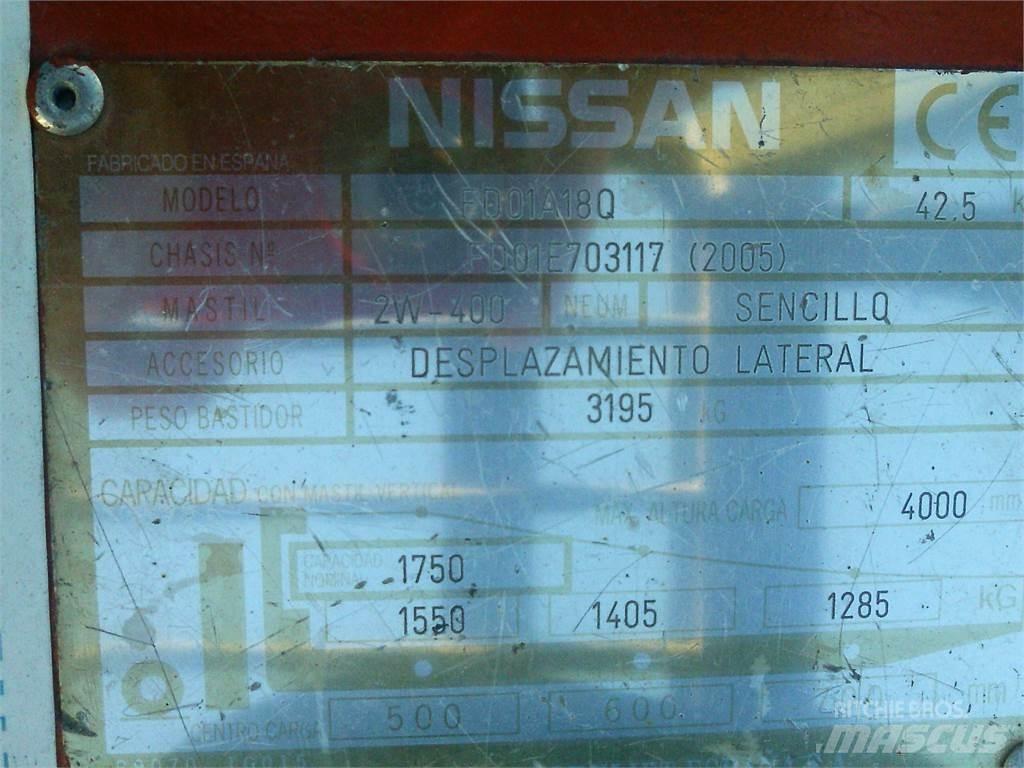 Nissan FD01A18Q Diesel Forklifts