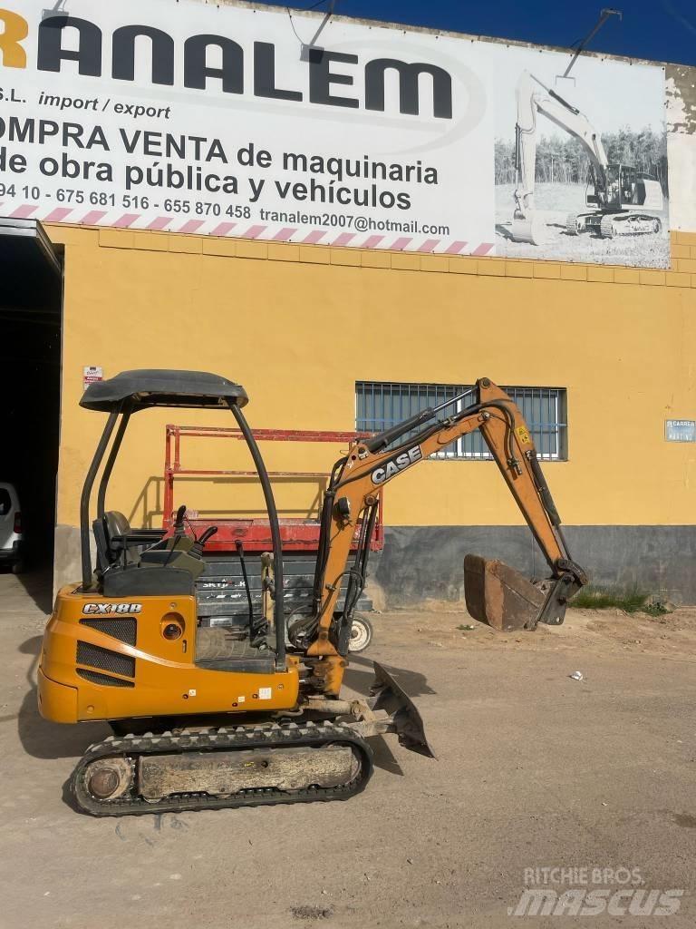 CASE CX 18 B Mini Excavators <7t (Mini Diggers)