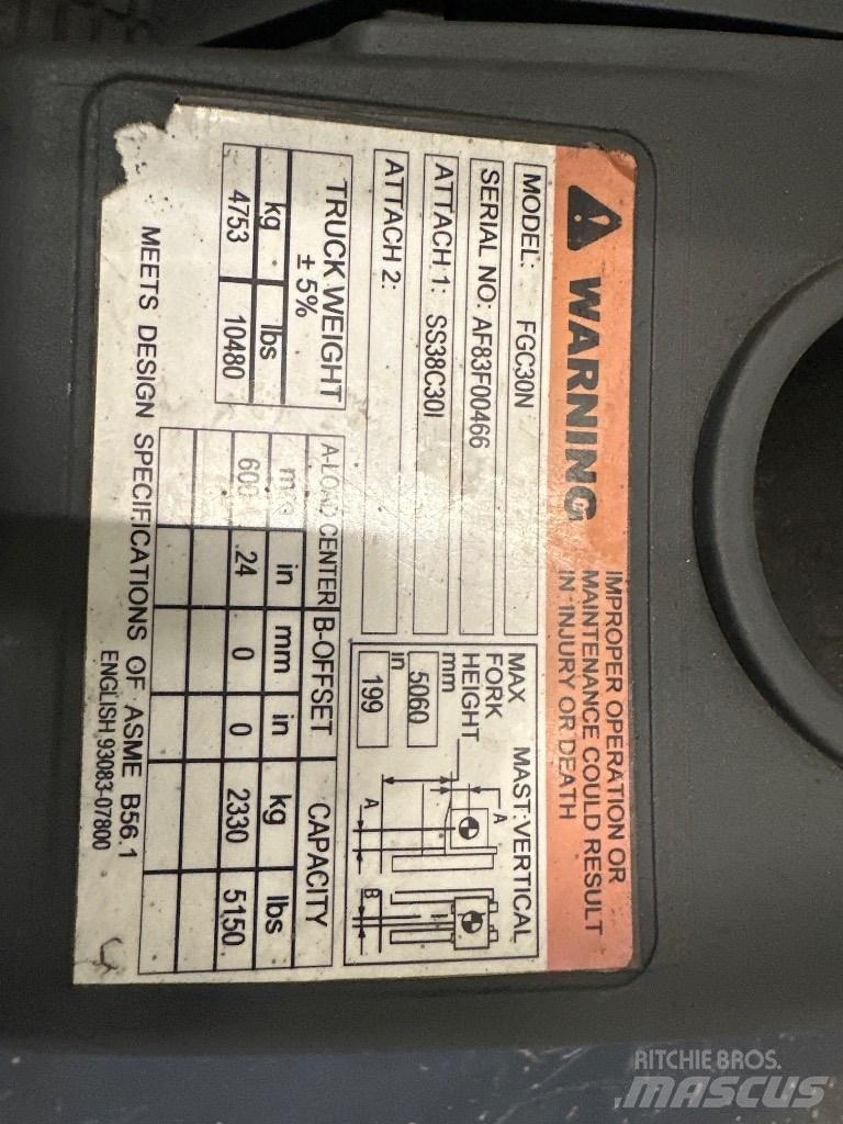 Mitsubishi FGC25N Misc Forklifts