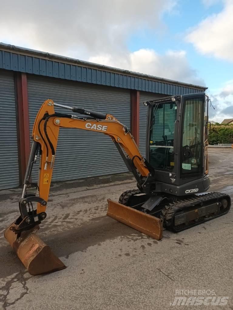 CASE CX 25 D Mini Excavators <7t (Mini Diggers)