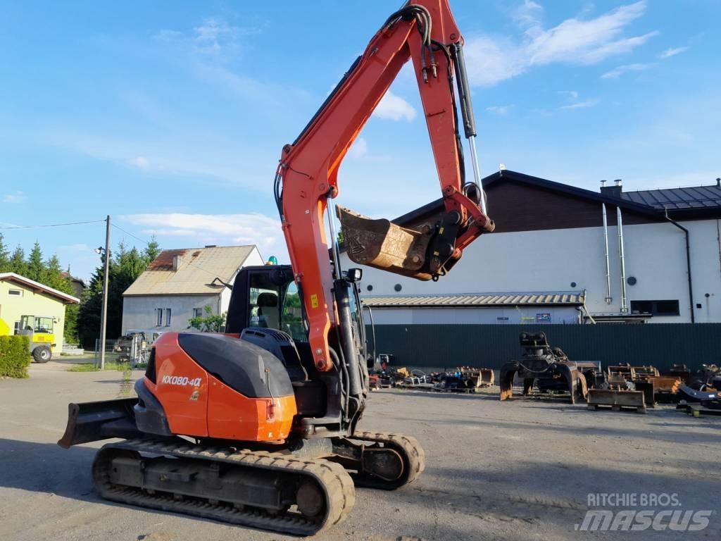 Kubota KX 080-4 Mini excavators  7t - 12t