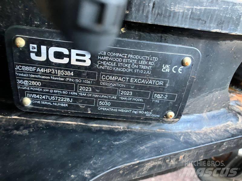 JCB 50 Z-2 Mini Excavators <7t (Mini Diggers)