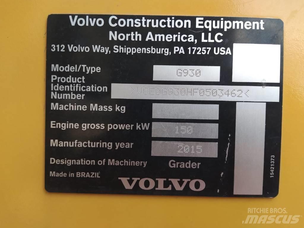 Volvo G 930 Motor Graders