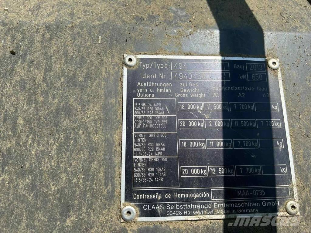 CLAAS Jaguar 980 Self-propelled foragers