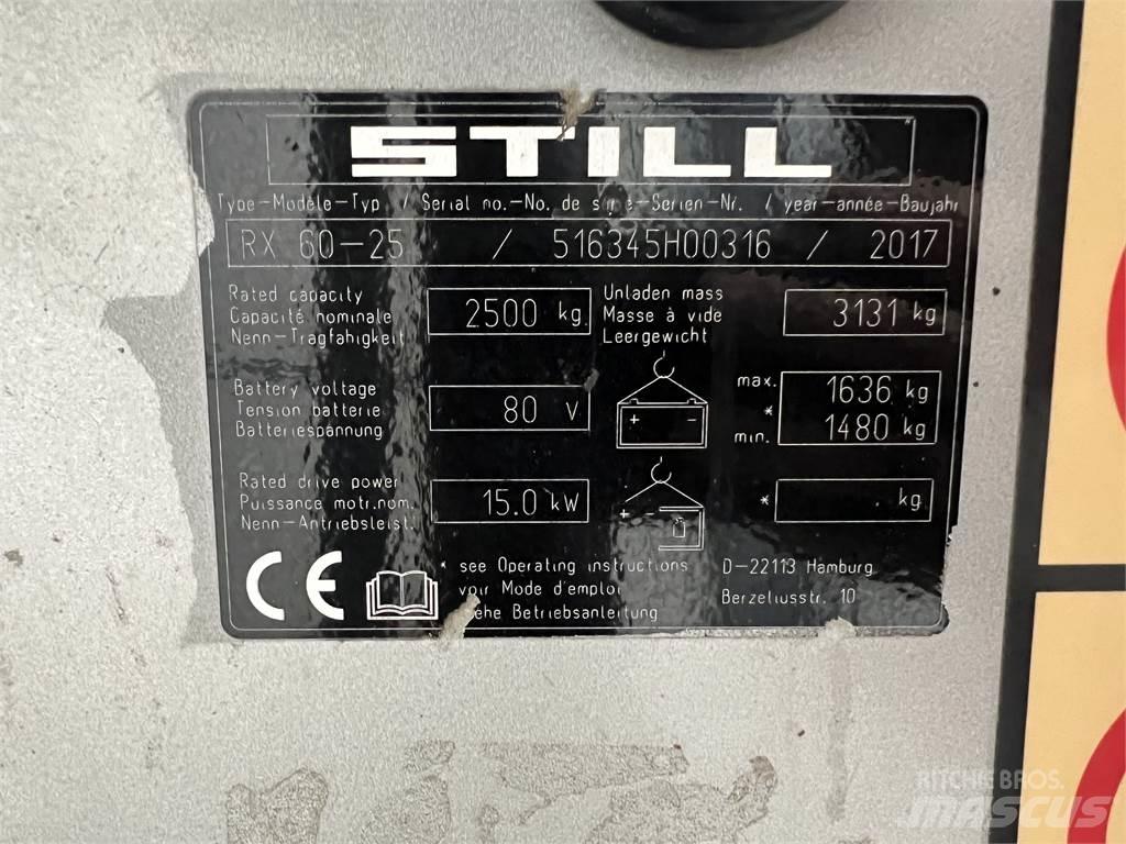 Still RX60-25 Electric Forklifts