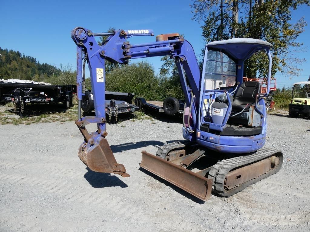 Komatsu PC20UU-3 Mini Excavators <7t (Mini Diggers)