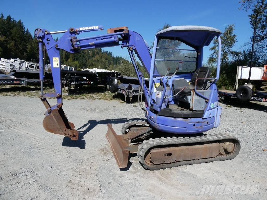 Komatsu PC20UU-3 Mini Excavators <7t (Mini Diggers)