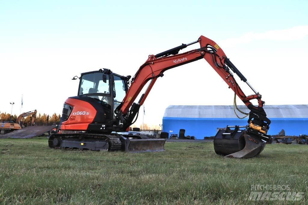 Kubota KX060-5 Mini Excavators <7t (Mini Diggers)