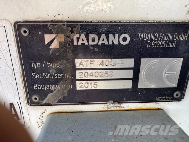 Tadano ATF 40-2 Mobile and all terrain cranes