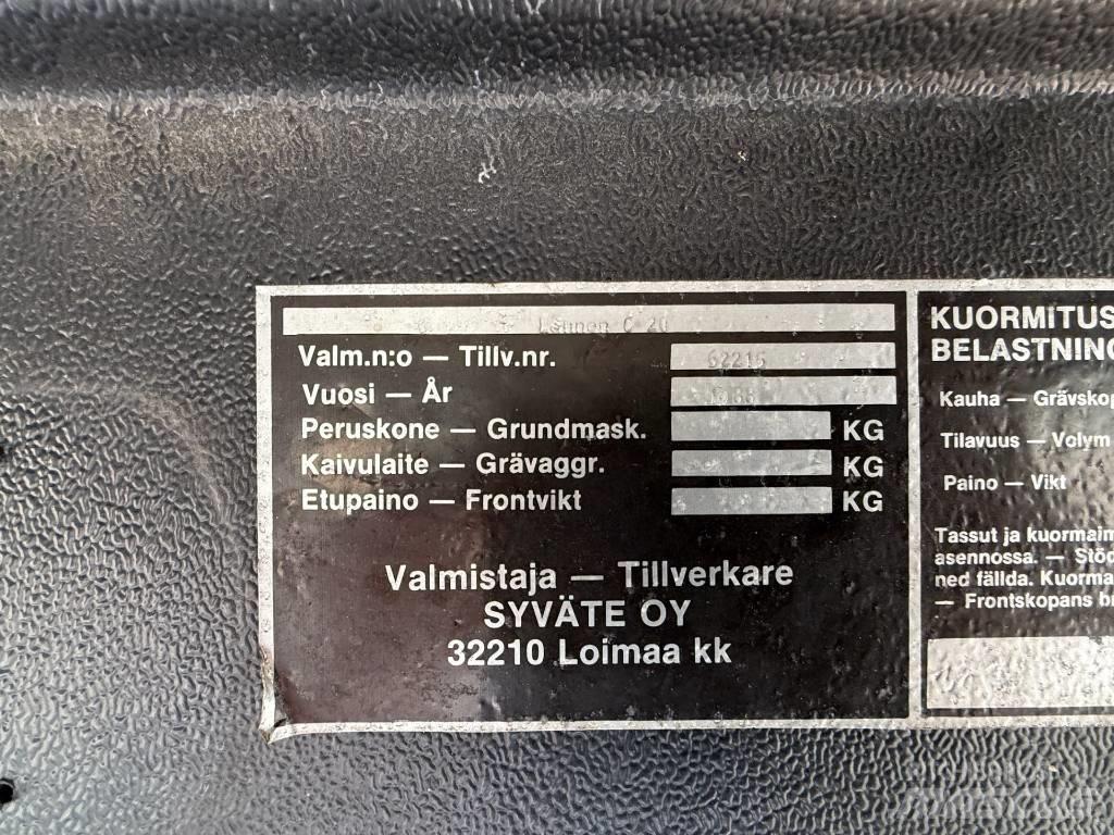 Lännen C20 Backhoe Loaders