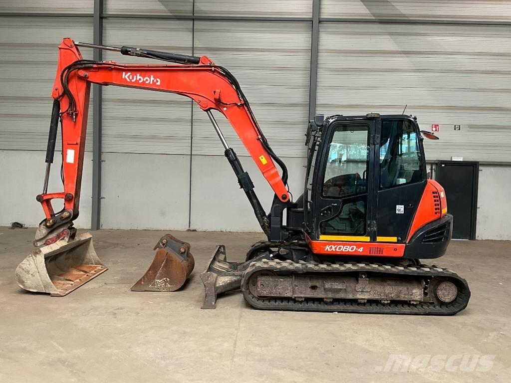 Kubota KX 080-4 Mini excavators  7t - 12t