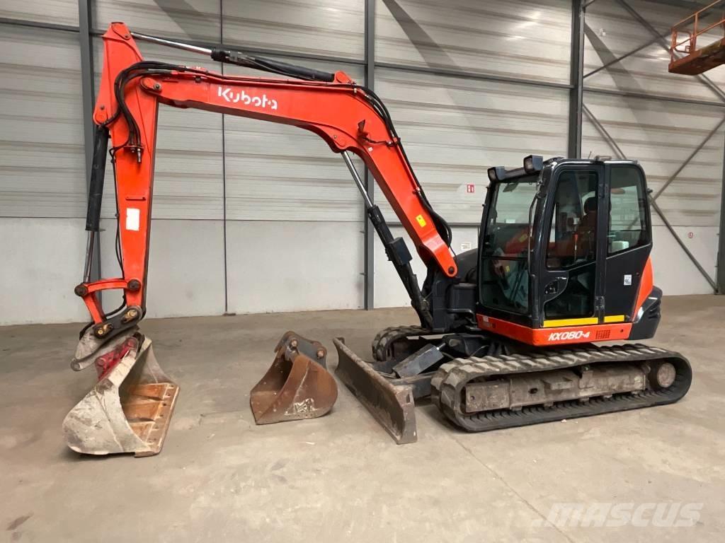 Kubota KX 080-4 Mini excavators  7t - 12t