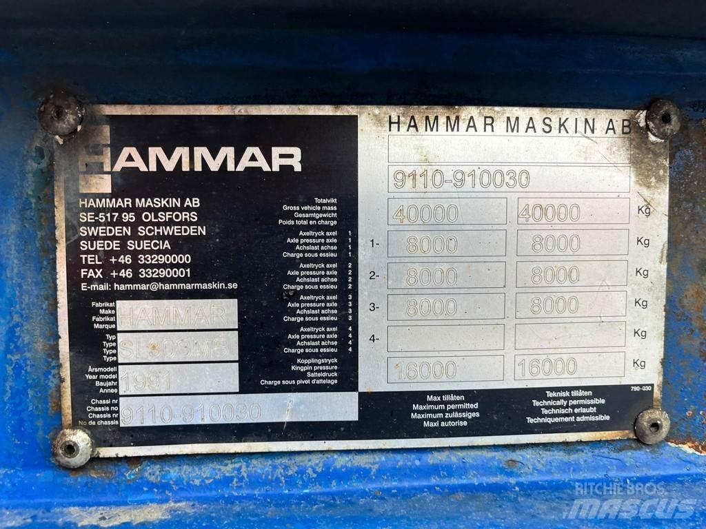 Hammar SL 30 SMS Container trailers