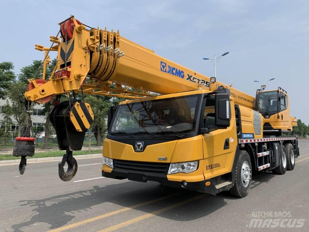XCMG XCT25L5 Mobile and all terrain cranes