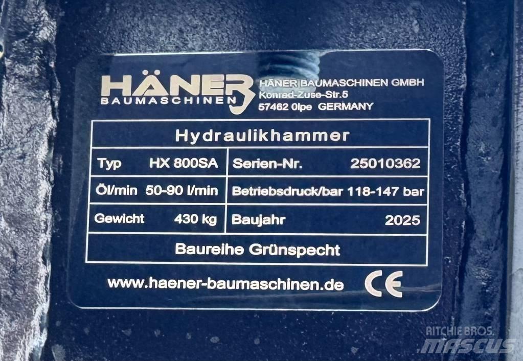  Haner HX 800SA Hammers / Breakers