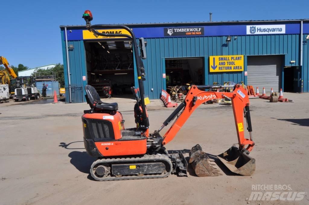 Kubota K 008-5 Mini Excavators <7t (Mini Diggers)