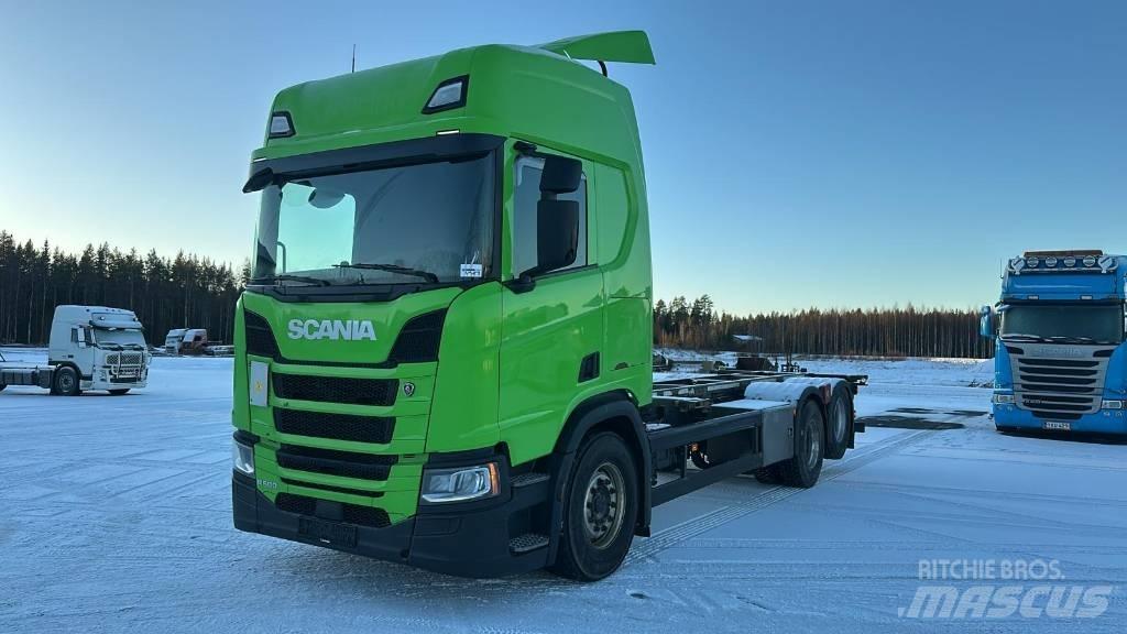 Scania R 500 Cab & Chassis Trucks