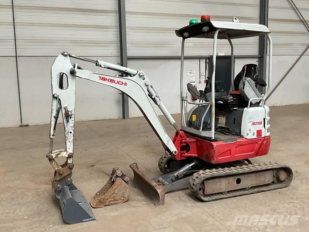 Takeuchi TB 215 R Mini Excavators <7t (Mini Diggers)